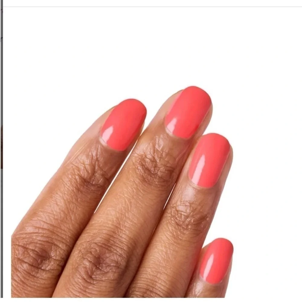Color Street I Peach Tea Nail Polish Strips RETIRED Orange Set NWT